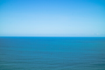 Fototapeta premium OCEAN HORIZON LINE IN SUMMER