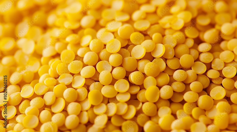 Poster yellow lentil background close up shot copy space : generative ai