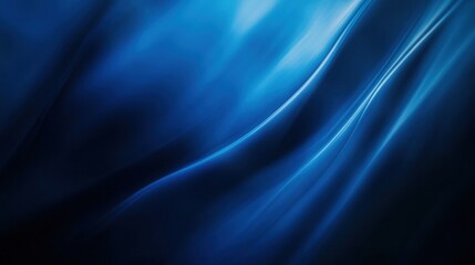 Obraz premium Abstract Blue Curves