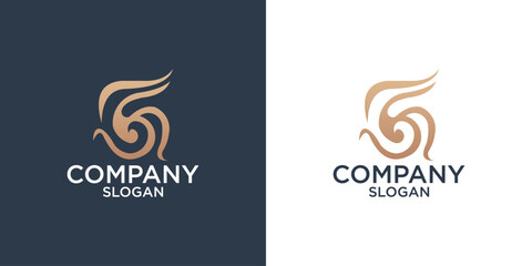 Obraz premium collection of letter g abstract monogram logo design vector