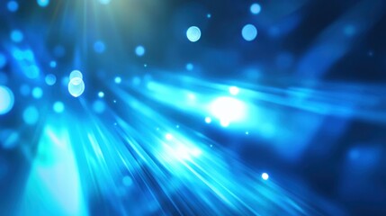 Abstract Blue Lights