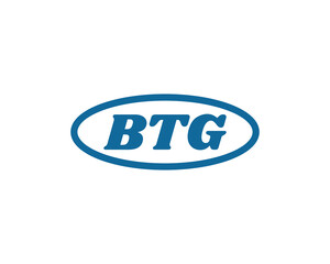 BTG logo design vector template. BTG