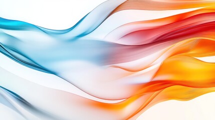Obraz premium Abstract Swirling Colors