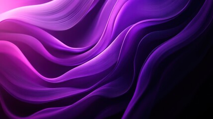 Obraz premium Abstract Purple Waves