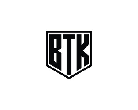 BTK logo design vector template. BTK