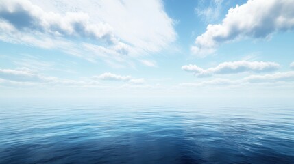 Fototapeta premium Seascape with Clouds