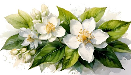 Fototapeta premium bouquet of lilies of the valley