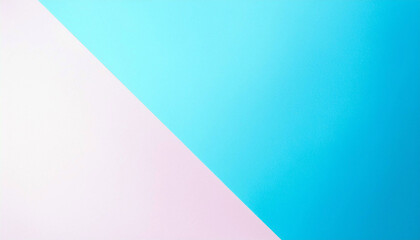 Serene pastel pink and cyan diagonal split. A minimalist background perfect for design projects, presentations, or adding a touch of calm to your visuals.