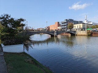 Obraz premium Overview of Asbury Park, NJ in fall - October 2024
