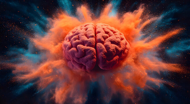 Brain Exploding with Creativity.