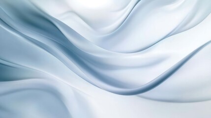Naklejka premium Abstract Flowing Blue Fabric Background