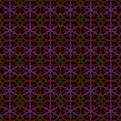 seamless pattern with shapes