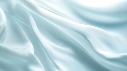 Obraz premium Abstract Blue Silk Fabric Texture