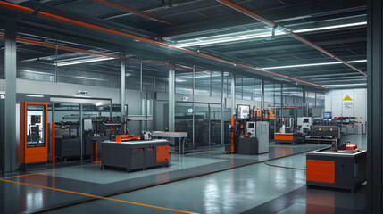 An assembly facility dedicated to the production of high-efficiency fuel injectors.