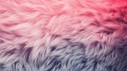 Fototapeta premium Close-up Texture of Pink and Gray Fur