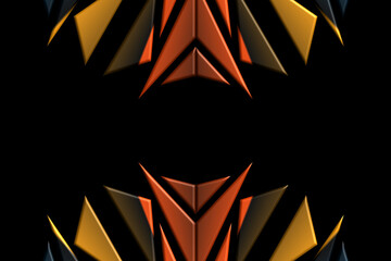 Obraz premium 3d simple and modern prism gradient background design