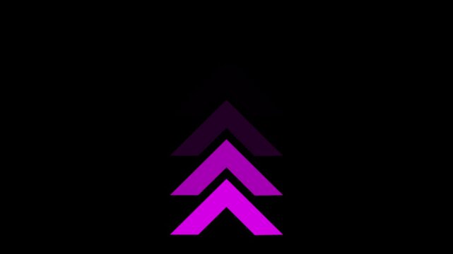 arrow icon concept animation.
