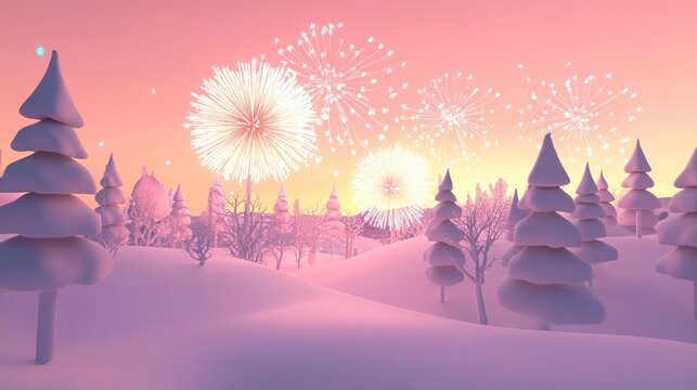 Winter Wonderland Fireworks