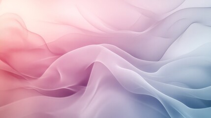 Obraz premium Abstract Wavy Background with Pink, Purple, and Blue Hues