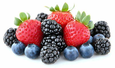 Fresh Berries Close Up.