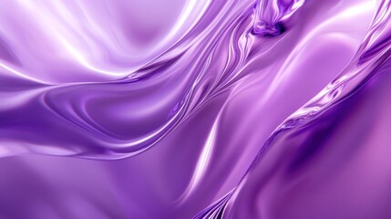 Obraz premium Abstract Purple Fluid Swirls