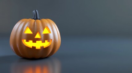 Spooky Halloween Jack-O-Lantern