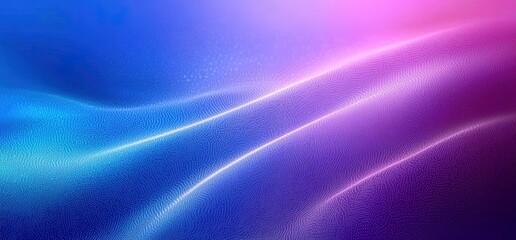 Obraz premium Neon Gradient Waves - Futuristic Energy for Tech, Gaming, or Abstract Design