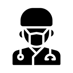 Icon Surgical Mask With Style Glyph