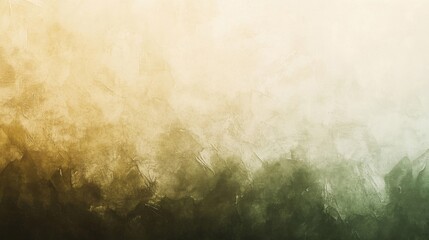Abstract Green and Yellow Gradient Canvas Texture