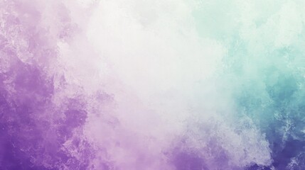 Obraz premium Abstract Purple and Teal Watercolor Background Texture
