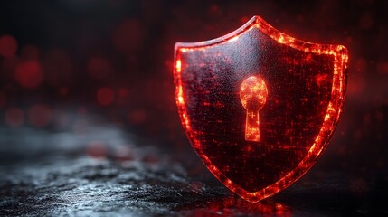 A conceptual image of a digital fortress protecting sensitive information in a virtual environment