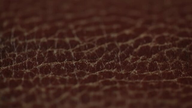 Dark Brown Leather Texture Close Up Background
