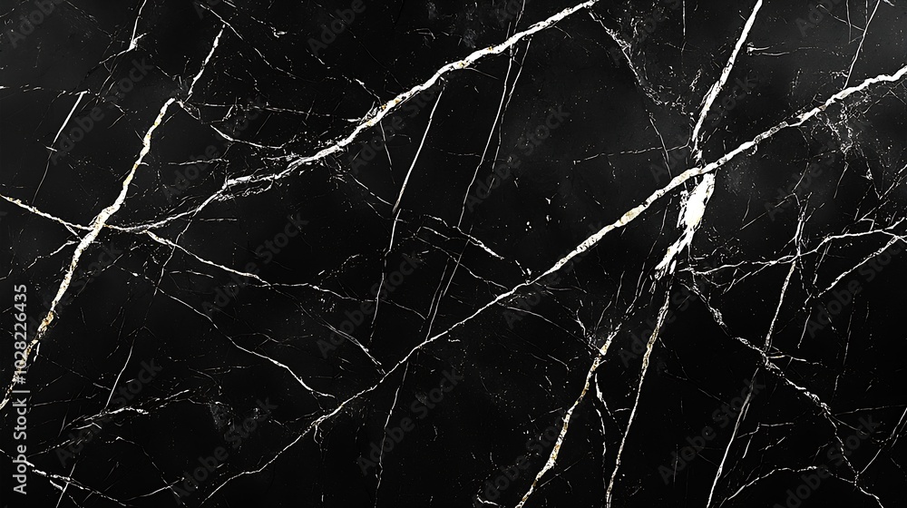 Poster natural black marble stone background pattern with high resolution copy space top view : generative 