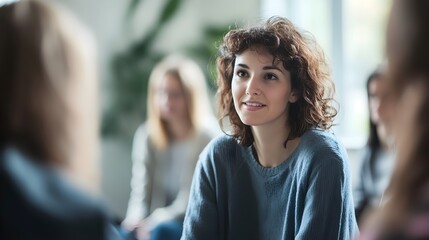 a person leading a discussion on addiction recovery strategies with a supportive group 