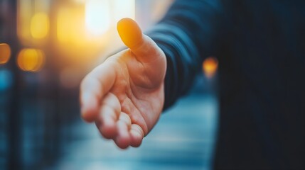 a person showing hand gratitude while being recognized for their leadership in addiction recovery efforts 