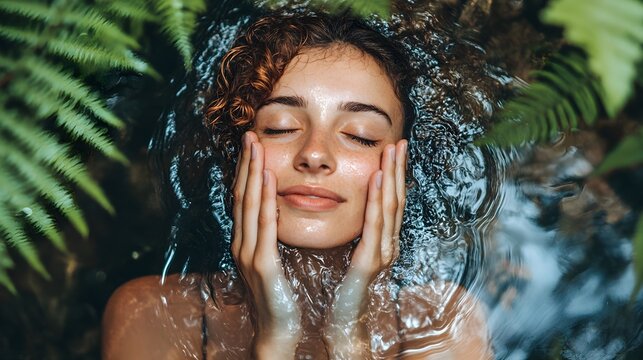 a person showing optimism while exploring new for clean water sustainability 