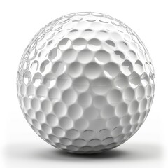 Realistic 3D Render of a Golf Ball