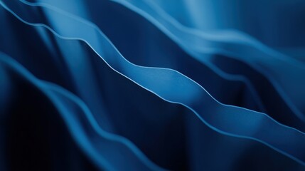 Fototapeta premium Abstract Blue Waves