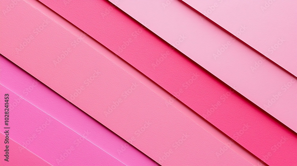 Aufkleber pastel pink paper background with high resolution top view copy space : generative ai