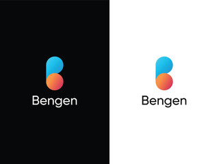 B letter Logo Design Template