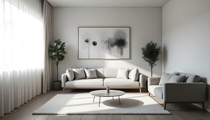 Fototapeta premium modern living room