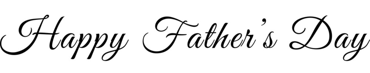Digital png illustration of father day text on transparent background