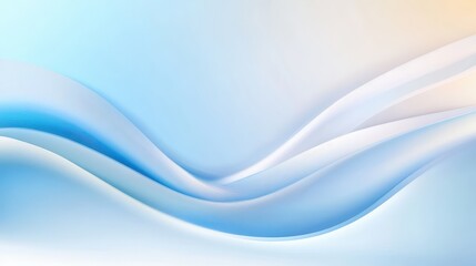 Fototapeta premium Gradient light blue and white background with soft blending, perfect for sleek and professional design applications.