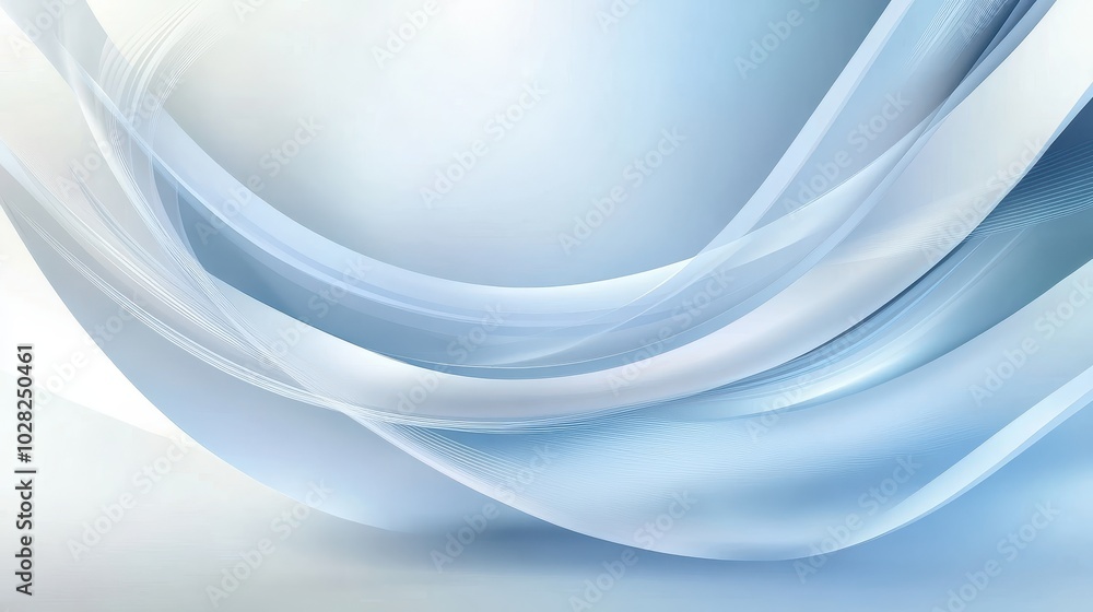 Aufkleber light blue vector background with soft gradients and simple lines, ideal for professional or corpora