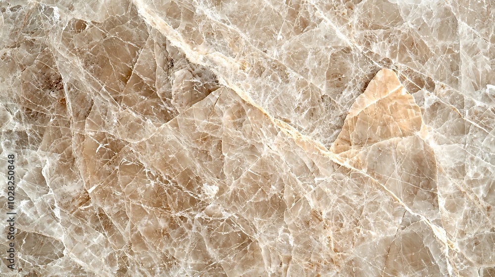 Fototapete Natural marble stone background pattern with high resolution Top view Copy space : Generative AI