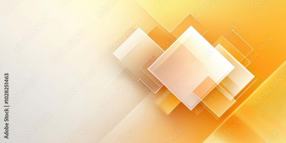 Aufkleber modern yellow gradient background with high contrast between the light and dark sections.