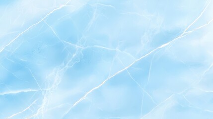 Obraz premium Polished light blue marble background with soft veins, perfect for adding a touch of elegance and refinement.