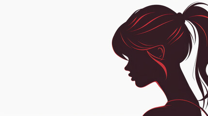 Captivating portrait of an elegant woman, exuding grace and confidence against a clean white backdrop.