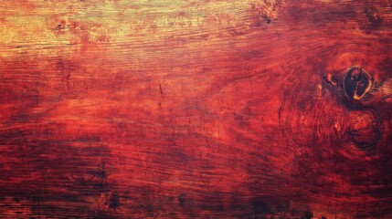 Reddish-Brown Wood Grain with Knot