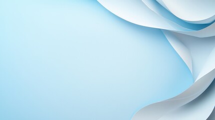 Obraz premium Soft light blue paper background with fine, natural texture, creating a simple yet elegant design for creative projects.
